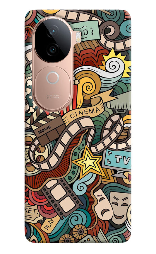 Cinema Abstract IQOO Z9s 5G Hard Case Back Cover by Casekaro