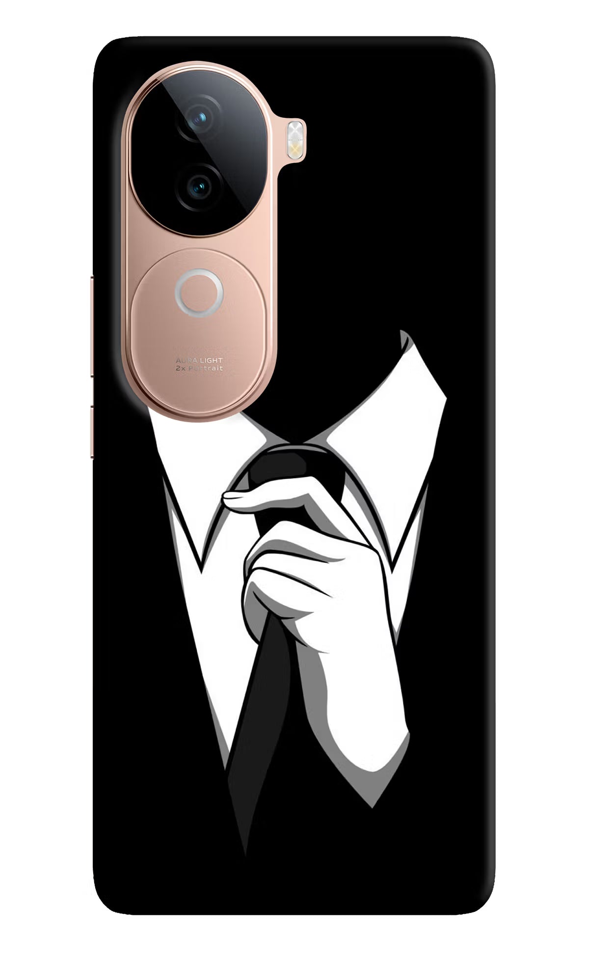 Black Tie IQOO Z9s 5G Hard Case Back Cover by Casekaro