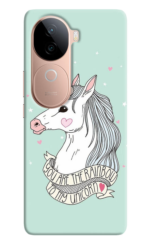 Unicorn Wallpaper IQOO Z9s 5G Hard Case Back Cover by Casekaro