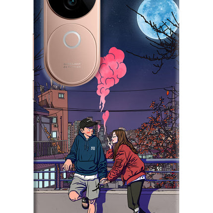 Chilling Couple IQOO Z9s 5G Hard Case Back Cover by Casekaro