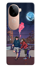 Chilling Couple IQOO Z9s 5G Hard Case Back Cover by Casekaro
