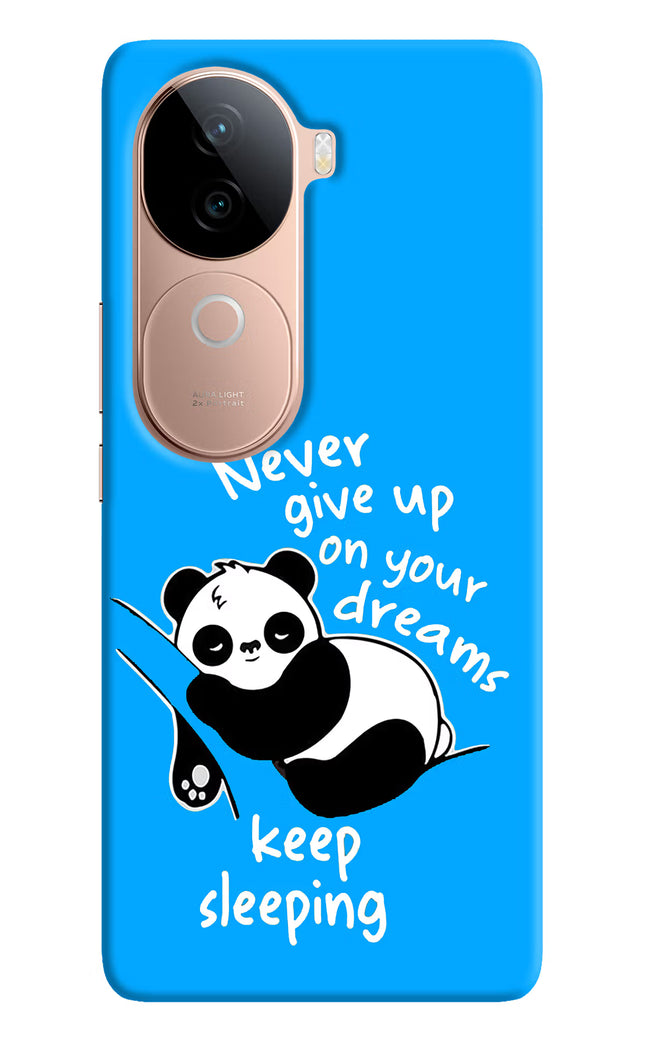 Keep Sleeping IQOO Z9s 5G Hard Case Back Cover by Casekaro