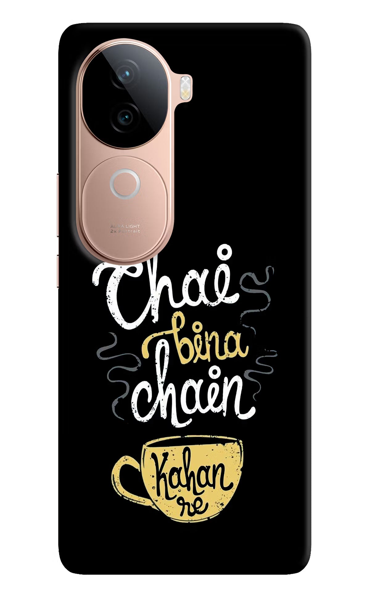 Chai Bina Chain Kaha Re IQOO Z9s 5G Hard Case Back Cover by Casekaro