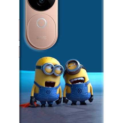 Minion Laughing IQOO Z9s 5G Hard Case Back Cover by Casekaro