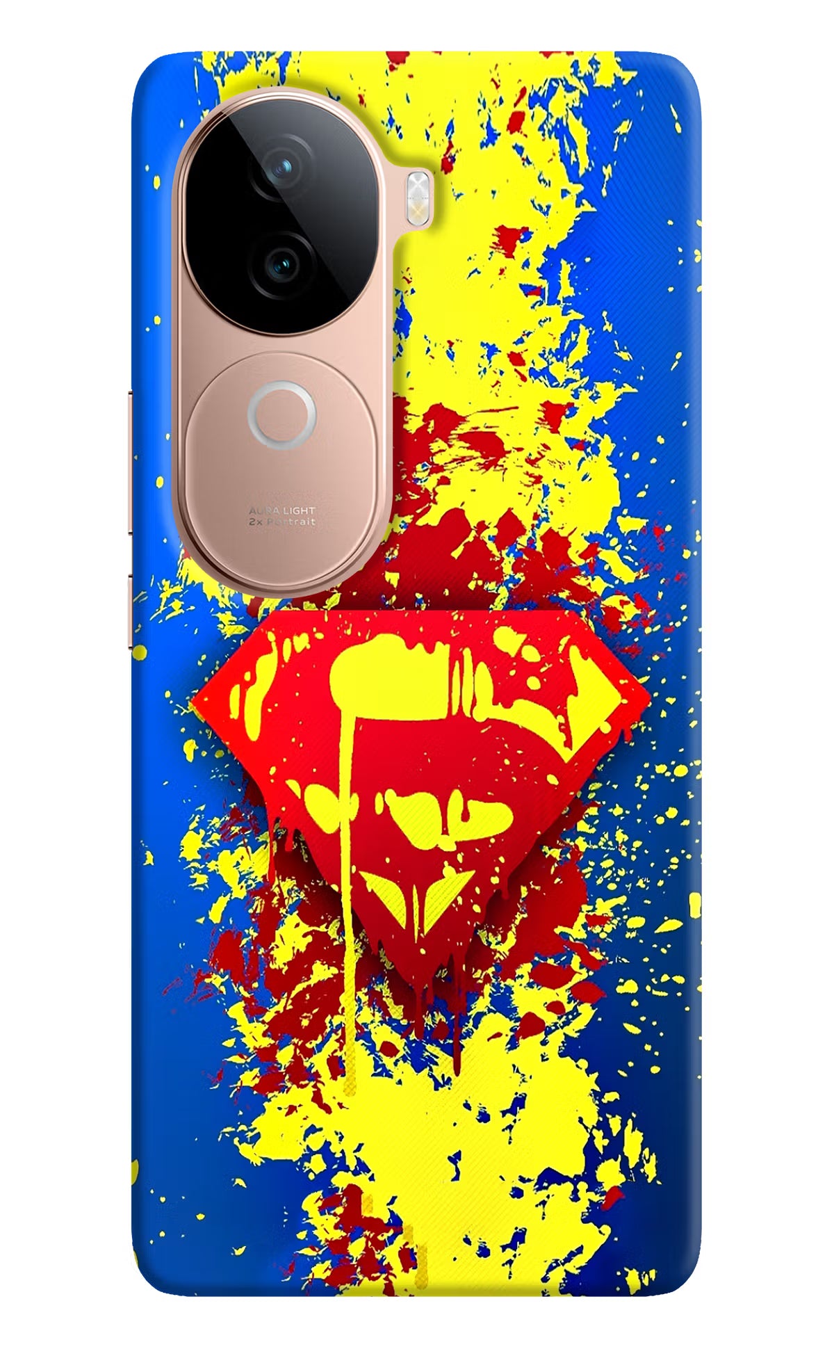 Superman logo IQOO Z9s 5G Hard Case Back Cover by Casekaro