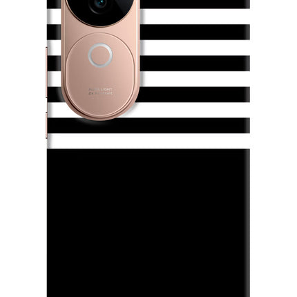 Black and White Print IQOO Z9s 5G Hard Case Back Cover by Casekaro
