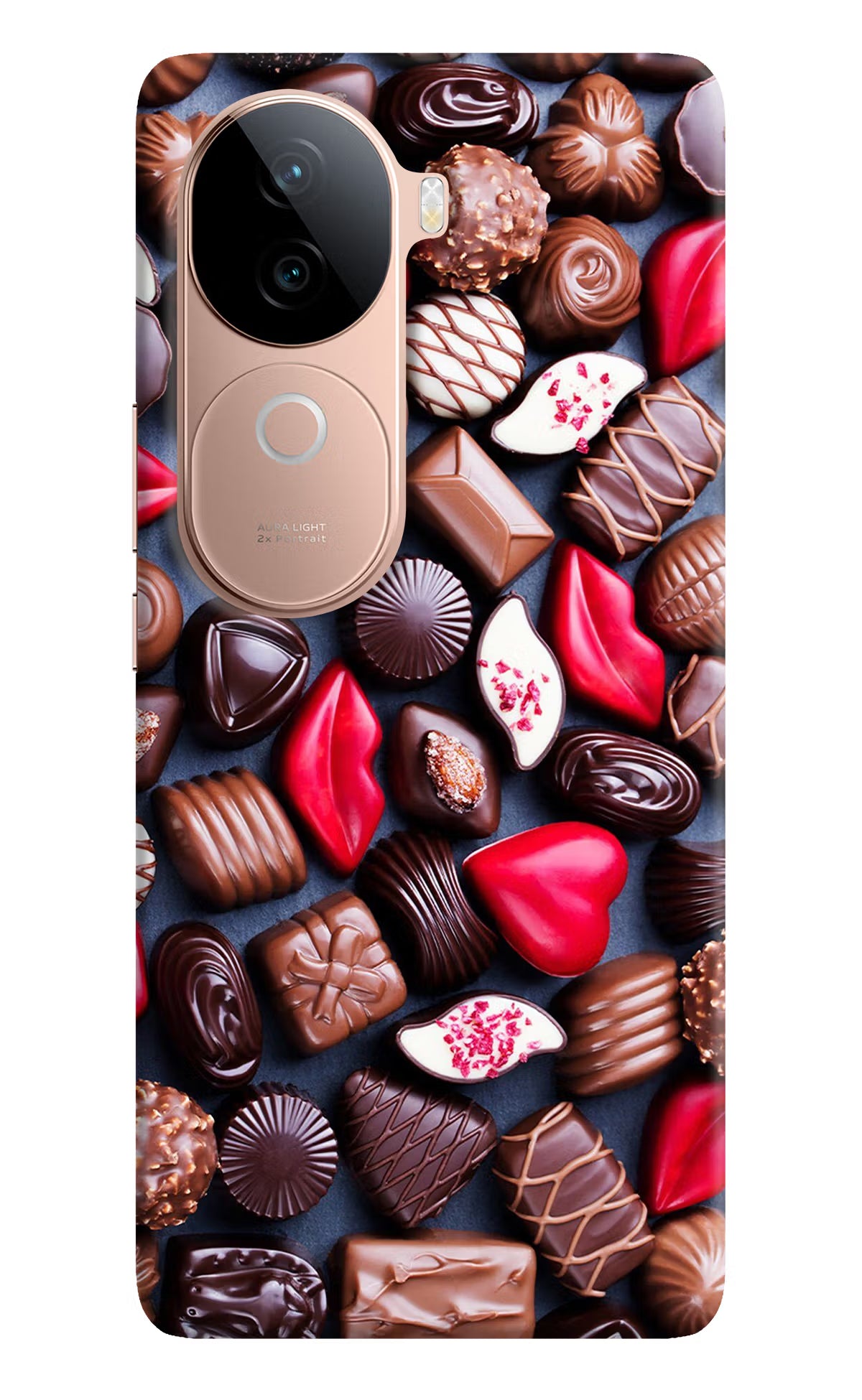 Chocolates IQOO Z9s 5G Hard Case Back Cover by Casekaro