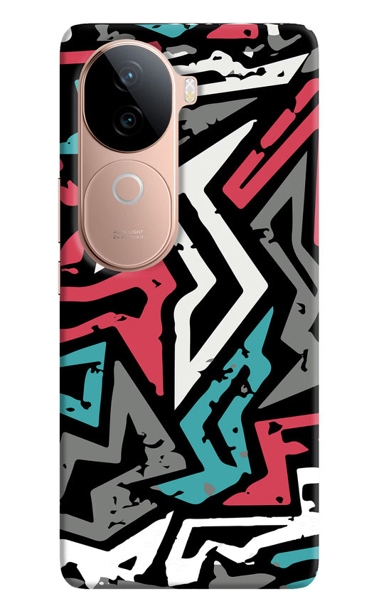 Geometric Graffiti IQOO Z9s 5G Hard Case Back Cover by Casekaro