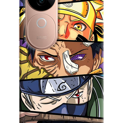 Naruto Character IQOO Z9s 5G Hard Case Back Cover by Casekaro