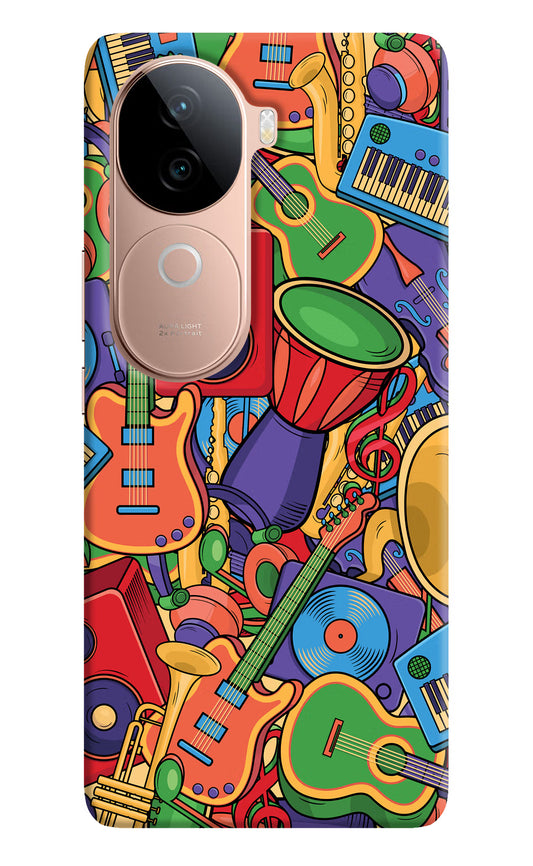 Music Instrument Doodle IQOO Z9s 5G Hard Case Back Cover by Casekaro