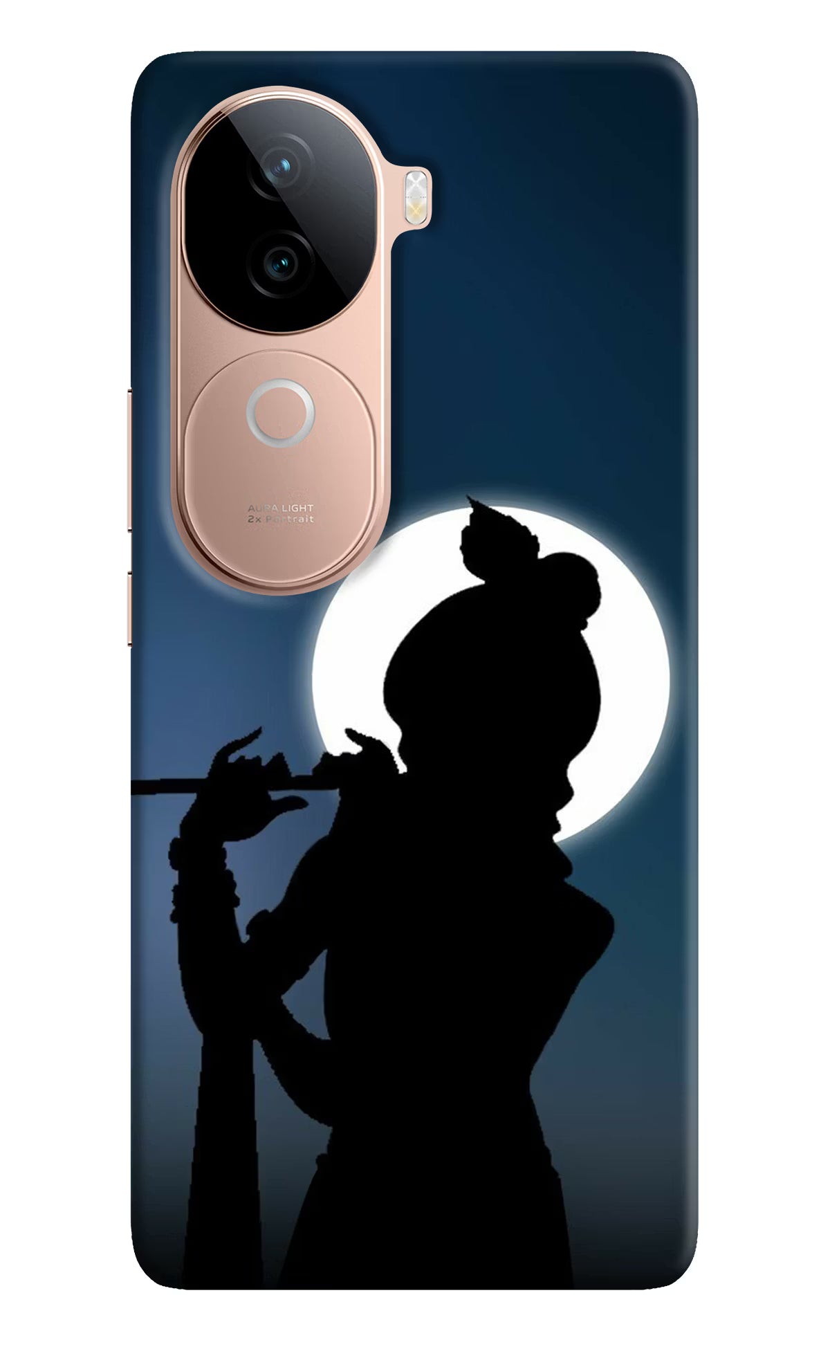 Shri Krishna Silhouette IQOO Z9s 5G Hard Case Back Cover by Casekaro