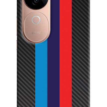 BMW Stripes Pattern IQOO Z9s 5G Hard Case Back Cover by Casekaro