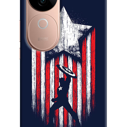 Captain America Marvel Art IQOO Z9s 5G Hard Case Back Cover by Casekaro