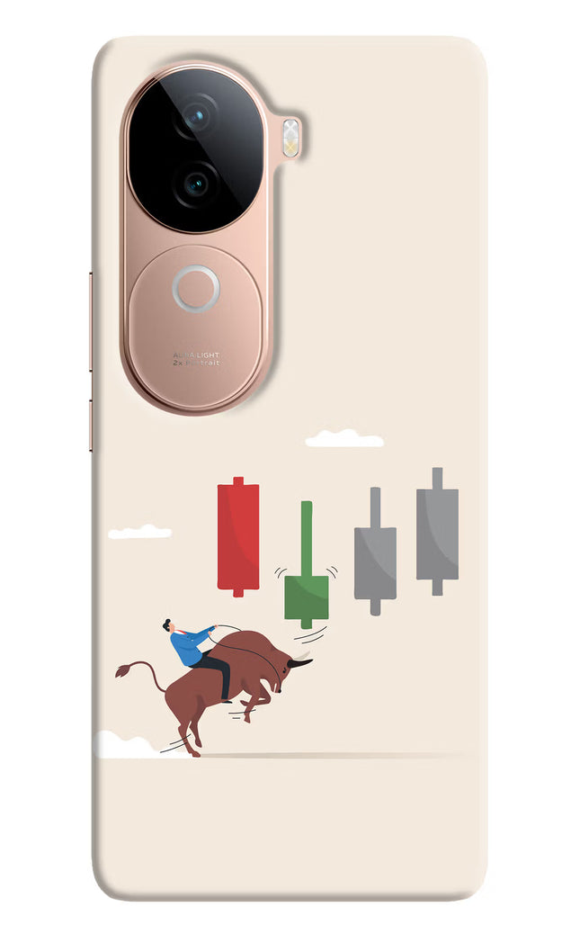 Bull Trading Momentum IQOO Z9s 5G Hard Case Back Cover by Casekaro