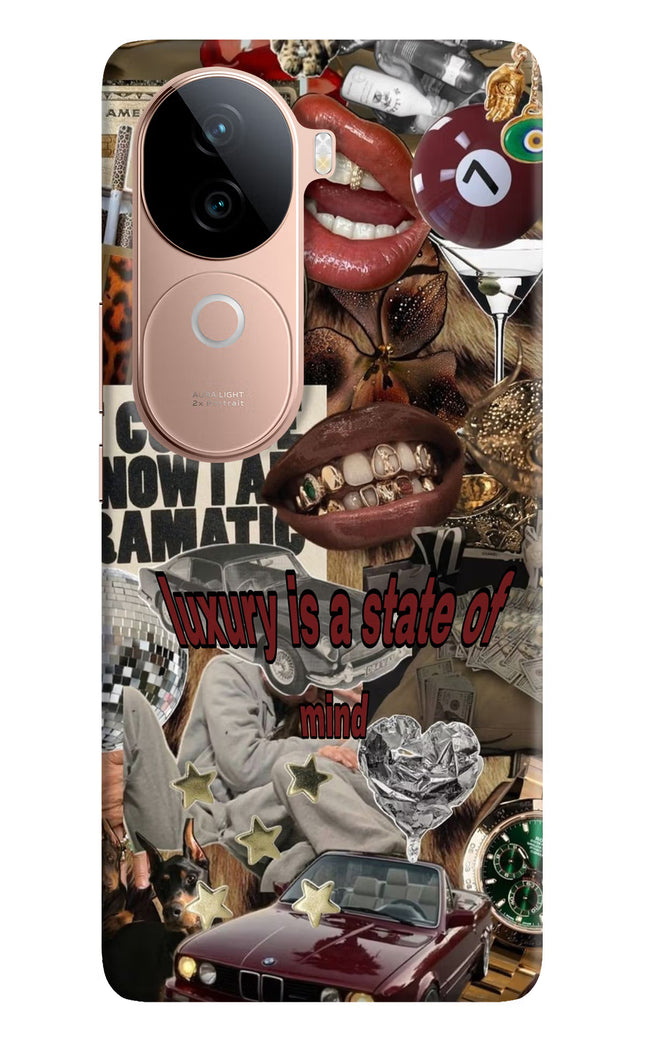 Luxury IQOO Z9s 5G Hard Case Back Cover by Casekaro