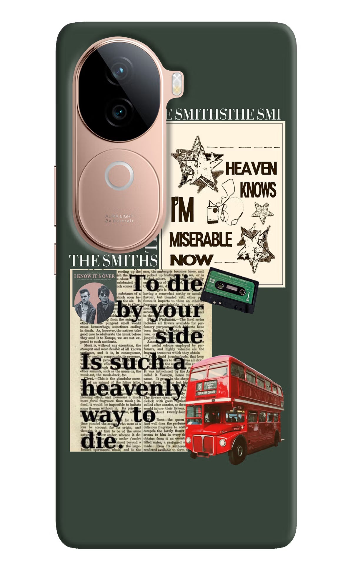 The Smiths IQOO Z9s 5G Hard Case Back Cover by Casekaro