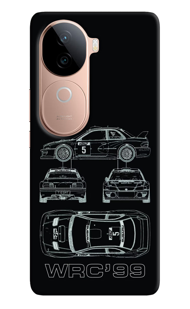 WRC'99 IQOO Z9s 5G Hard Case Back Cover by Casekaro