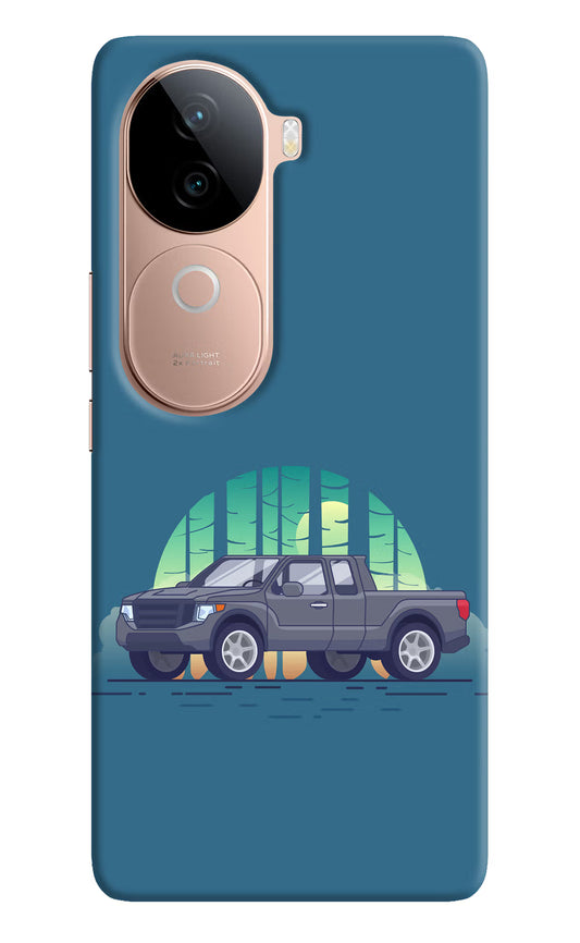 Retro Garage Vibe IQOO Z9s 5G Hard Case Back Cover by Casekaro