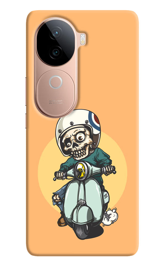 Undead Biker IQOO Z9s 5G Hard Case Back Cover by Casekaro