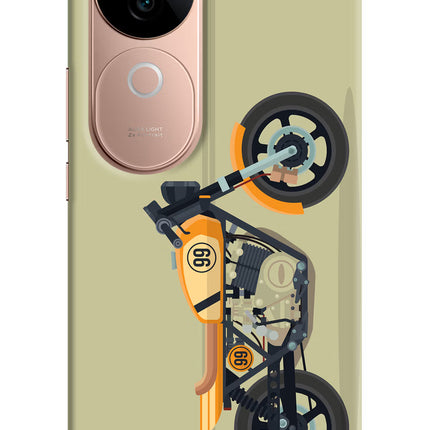 Vertical Speedster IQOO Z9s 5G Hard Case Back Cover by Casekaro