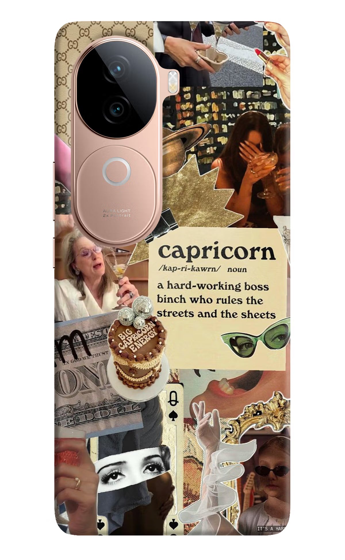Capricorn Zodiac IQOO Z9s 5G Hard Case Back Cover by Casekaro
