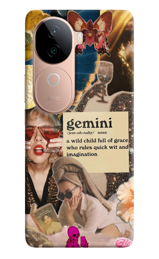 Gemini Zodiac IQOO Z9s 5G Hard Case Back Cover by Casekaro
