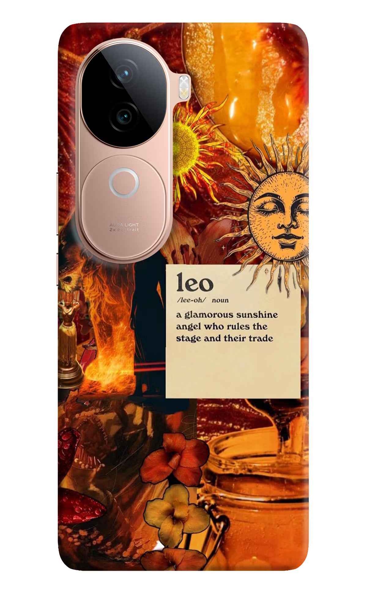 Leo Zodiac IQOO Z9s 5G Hard Case Back Cover by Casekaro