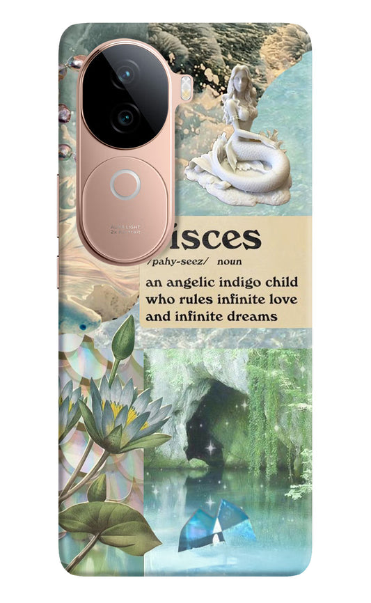 Pisces Zodiac IQOO Z9s 5G Hard Case Back Cover by Casekaro