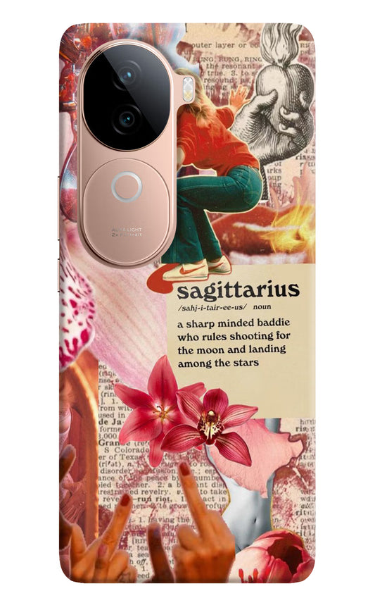 Sagittarius Zodiac IQOO Z9s 5G Hard Case Back Cover by Casekaro