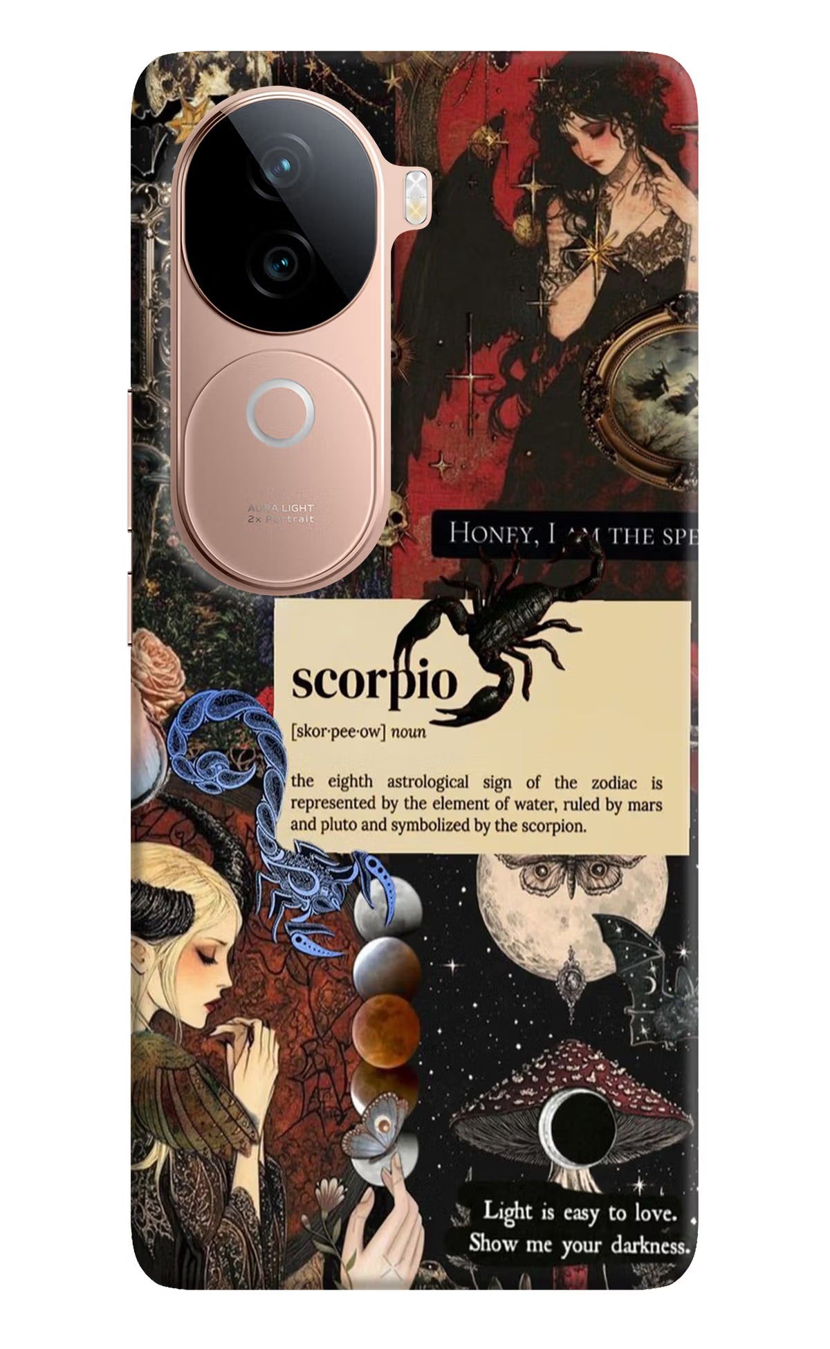 Scorpio Zodiac IQOO Z9s 5G Hard Case Back Cover by Casekaro