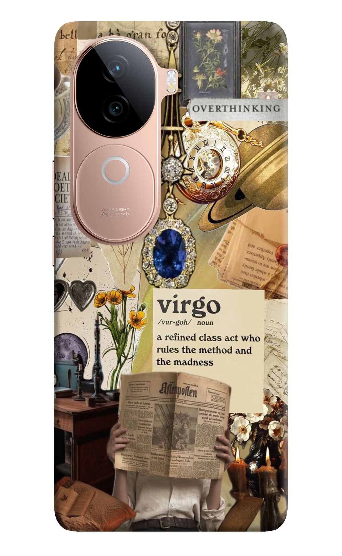 Virgo Zodiac IQOO Z9s 5G Hard Case Back Cover by Casekaro