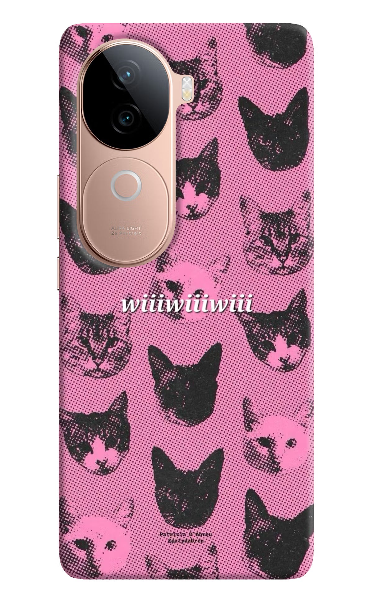 Pink Cats IQOO Z9s 5G Back Cover