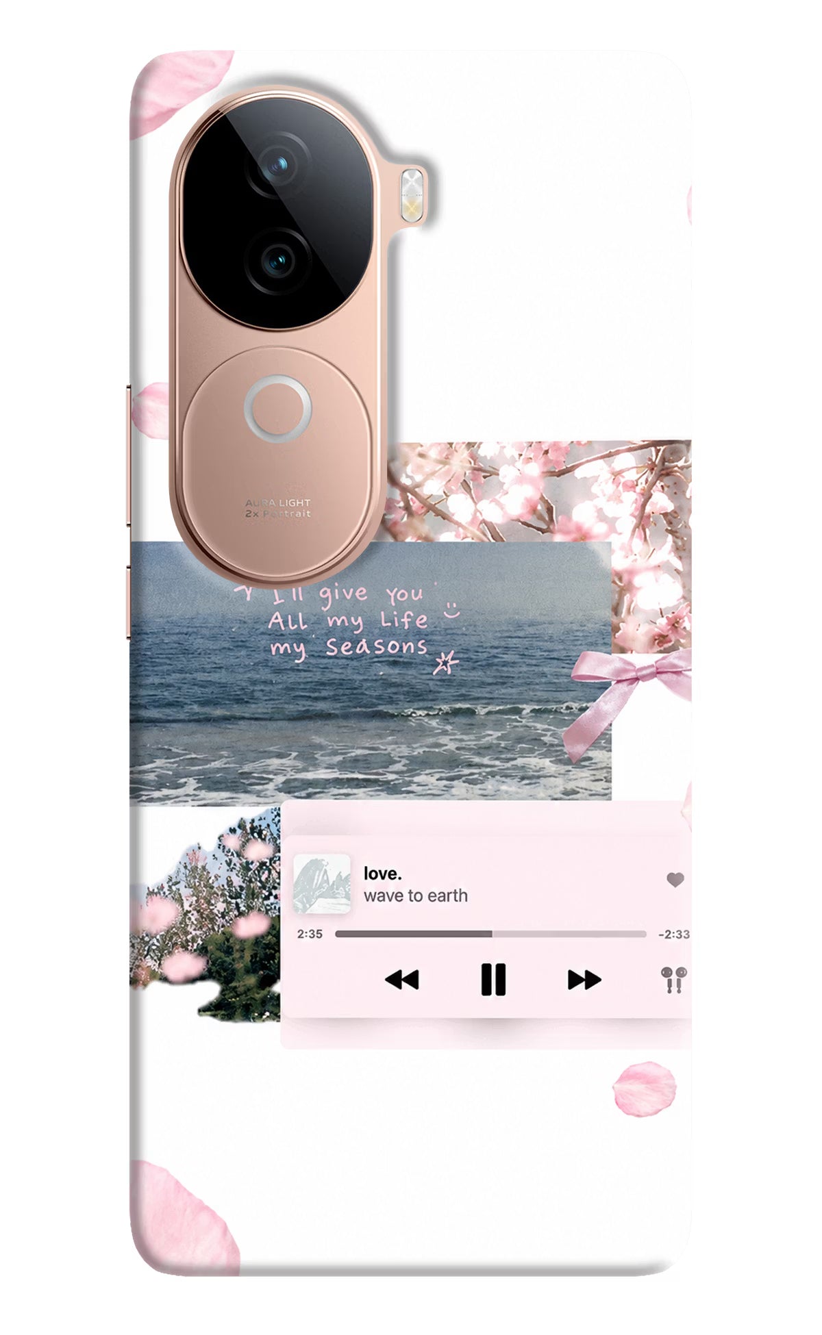 Wave to earth IQOO Z9s 5G Back Cover