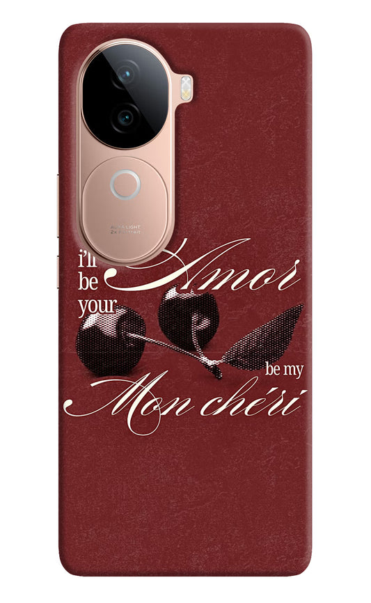 Velvet Cherry IQOO Z9s 5G Back Cover