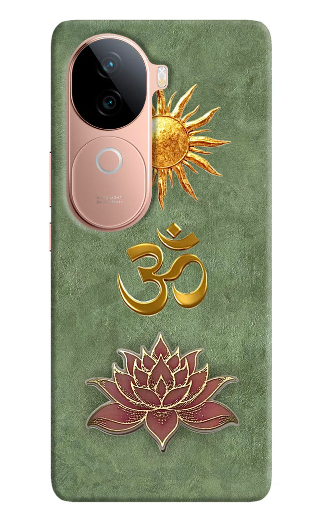 Om & Lotus IQOO Z9s 5G Back Cover