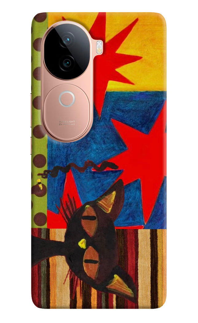 Pop Cat IQOO Z9s 5G Hard Case Back Cover by Casekaro