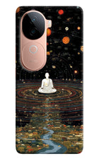 Space Monk IQOO Z9s 5G Hard Case Back Cover by Casekaro