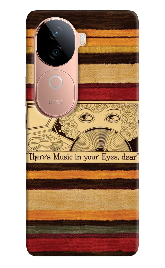 Vinyl Stripes IQOO Z9s 5G Hard Case Back Cover by Casekaro