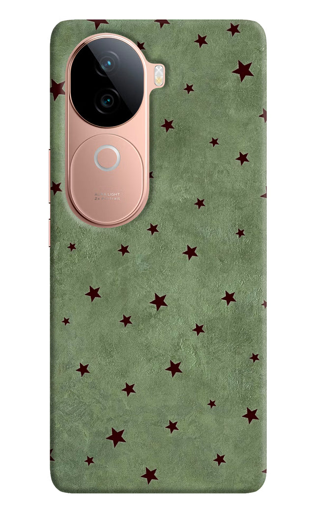 Green Stars IQOO Z9s 5G Hard Case Back Cover by Casekaro