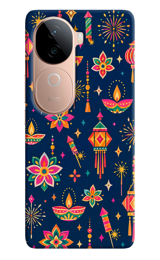 Festive Pop IQOO Z9s 5G Hard Case Back Cover by Casekaro