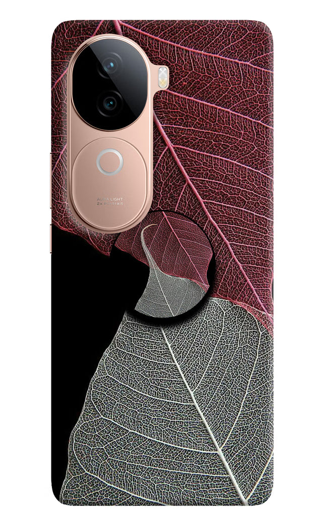 Leaf Pattern IQOO Z9s 5G Pop Case by Casekaro