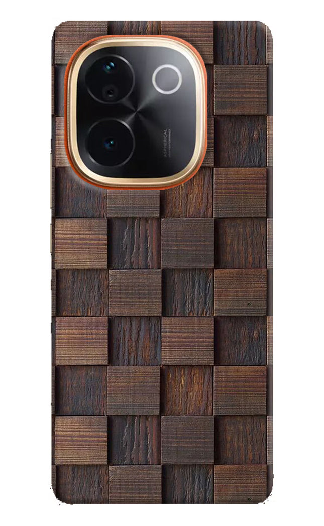 Wooden Cube Design IQOO Z9S Pro 5G Hard Case Back Cover by Casekaro