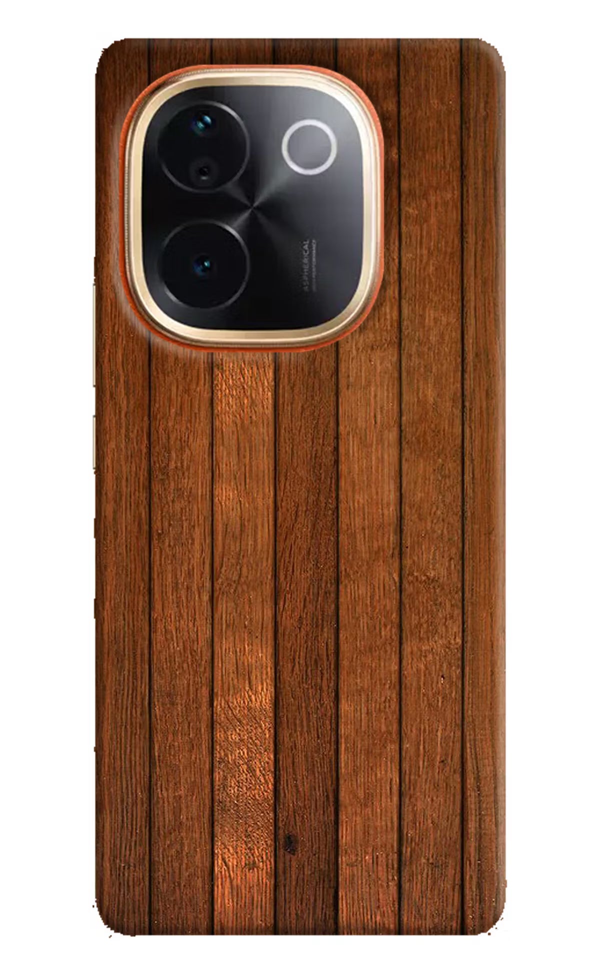 Wooden Artwork Bands IQOO Z9S Pro 5G Hard Case Back Cover by Casekaro