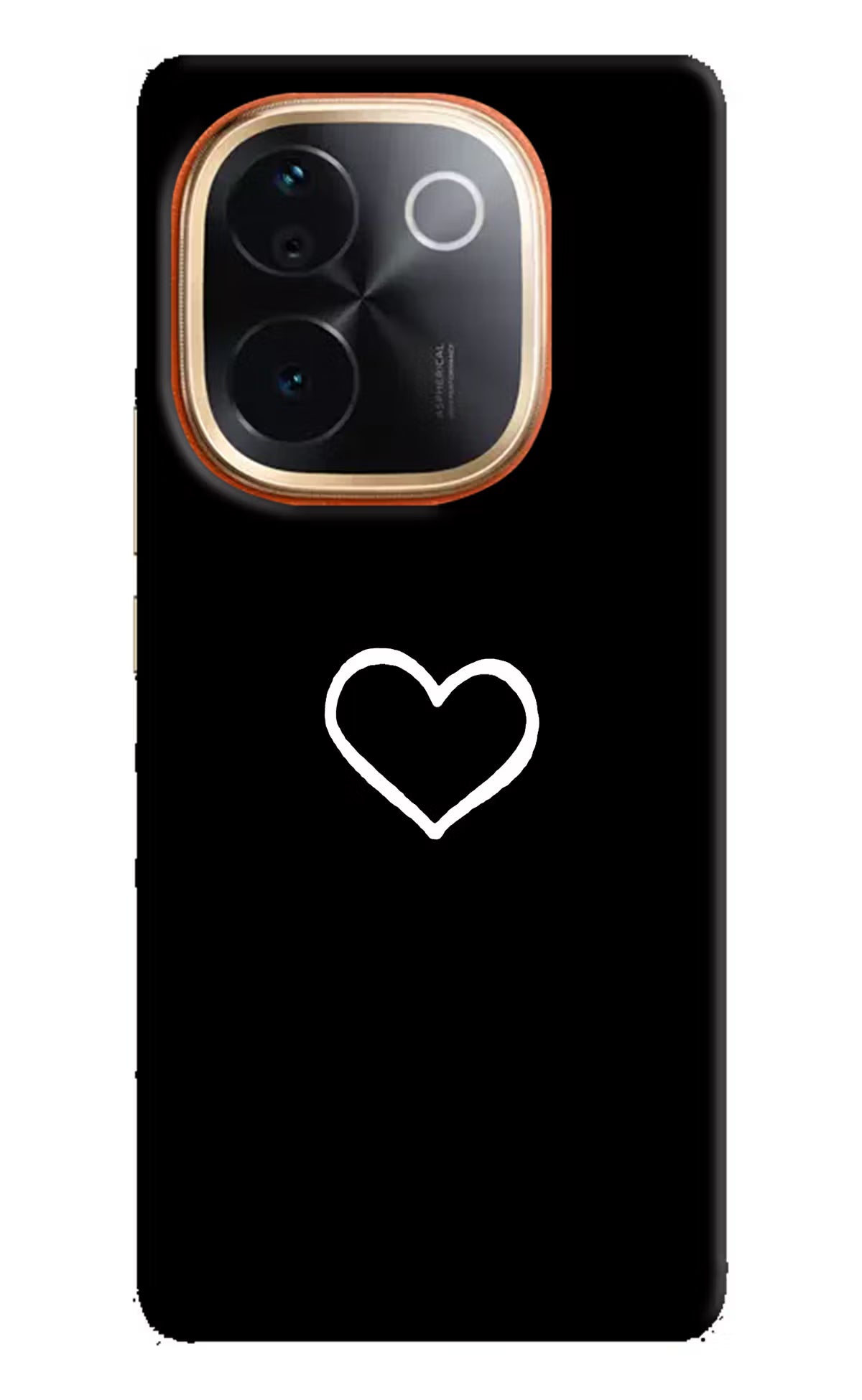 Heart IQOO Z9S Pro 5G Hard Case Back Cover by Casekaro