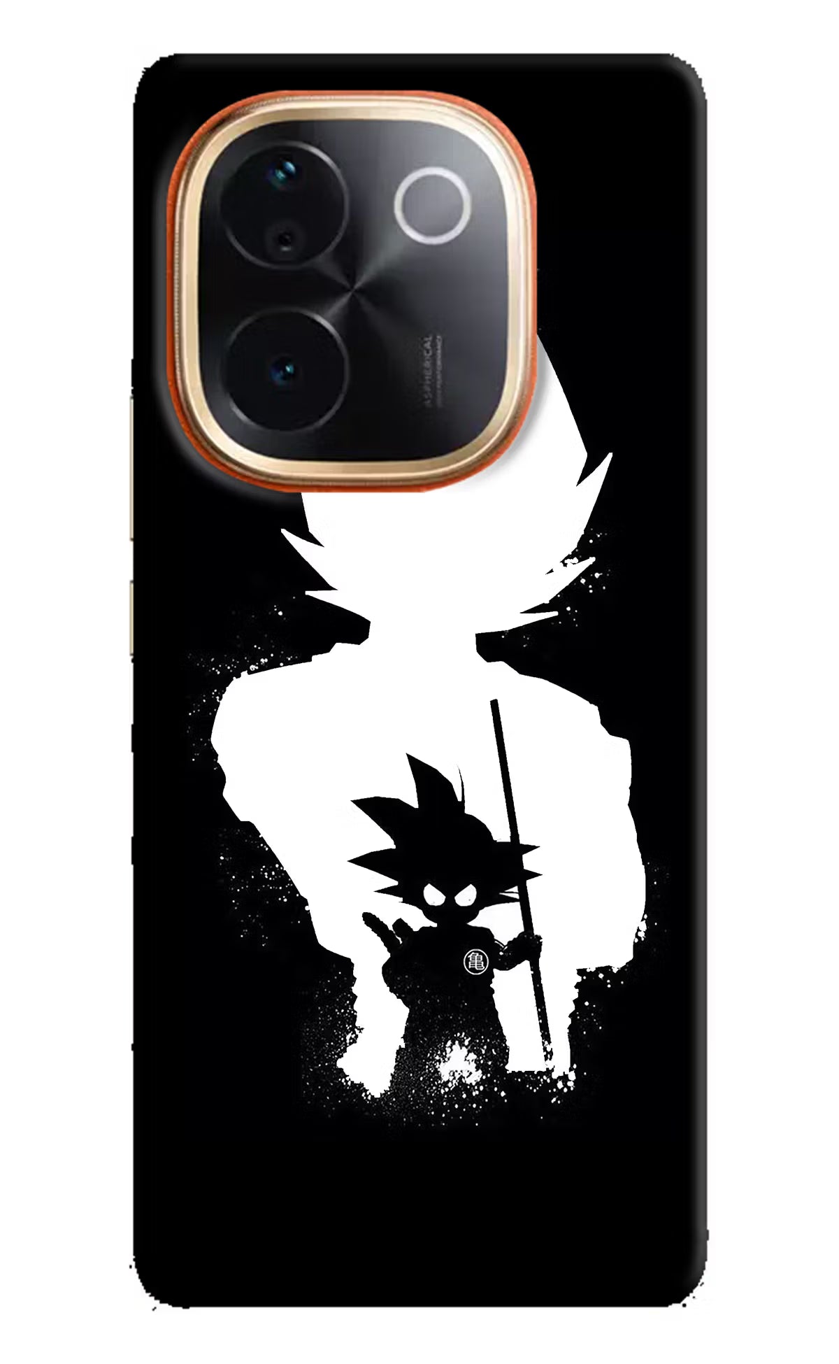 Goku Shadow IQOO Z9S Pro 5G Hard Case Back Cover by Casekaro