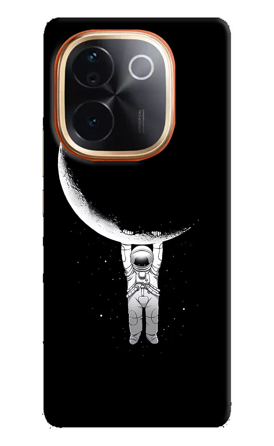 Moon Space IQOO Z9S Pro 5G Back Cover, Hard case