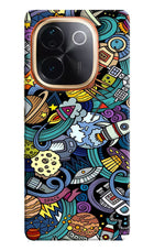 Space Abstract IQOO Z9S Pro 5G Hard Case Back Cover by Casekaro