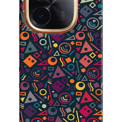 Geometric Abstract IQOO Z9S Pro 5G Hard Case Back Cover by Casekaro