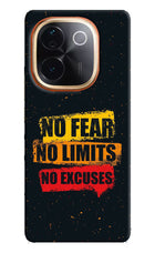 No Fear No Limits No Excuse IQOO Z9S Pro 5G Hard Case Back Cover by Casekaro