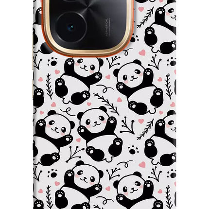 Cute Panda IQOO Z9S Pro 5G Hard Case Back Cover by Casekaro